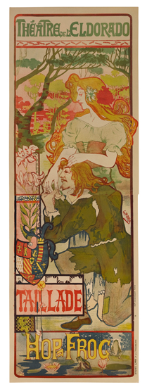 Taillade Hop Frog, woman in green, Theatre de El Dorado