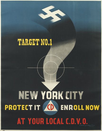 Target No. 1, swastika, New York City