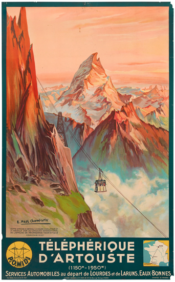 Telepherique D’Artistique, mountains, ski lift