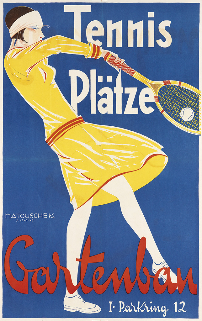 Tennis Platze, Gartenban, woman in yellow playing tennis