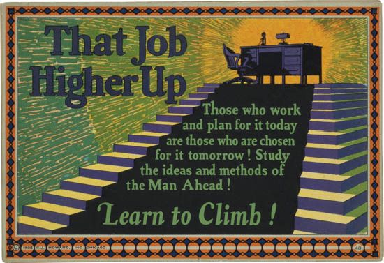 That Job Higher Up, desk