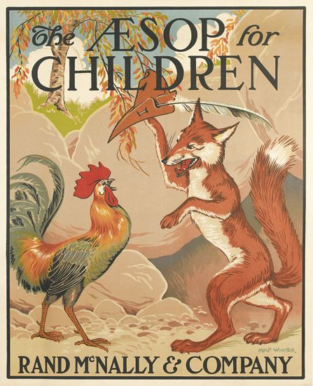The Aesop for Children, animals interacting