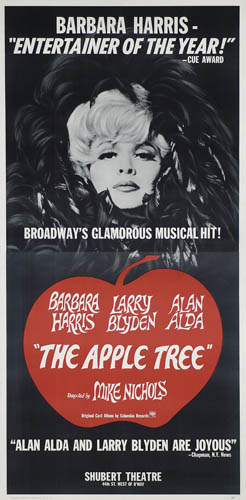 The Apple Tree, long black and white poster