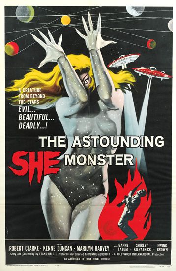 The Astounding SHE Monster, nude women