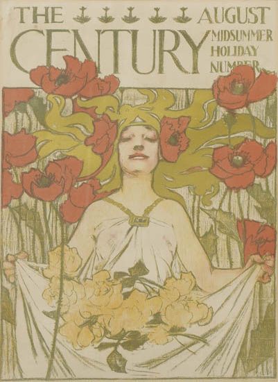 The Century August Midsummer Holiday Number, woman in white