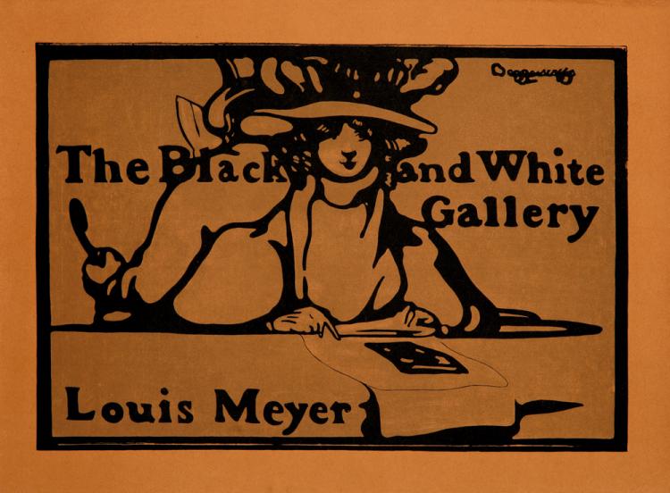 The Black and White Gallery Louis Meyer, brown poster