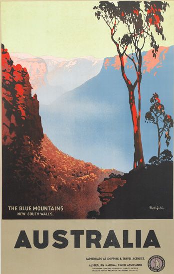 Australia The Blue Mountains, mountains