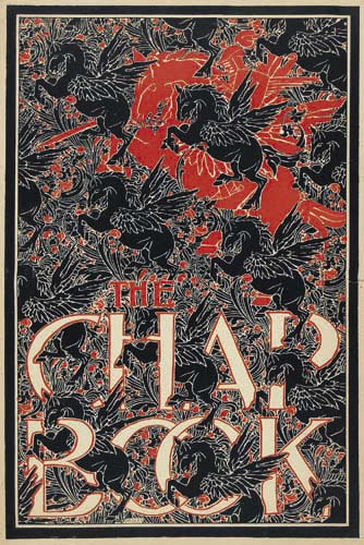 The Chap Book, red blooms