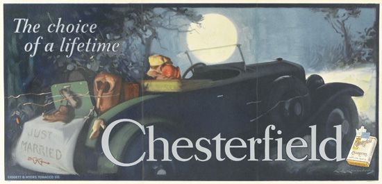 The Choice of a Lifetime, Chesterfield, car at moonlight