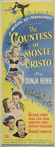 The Countess of Monte Cristo, long yellow postr