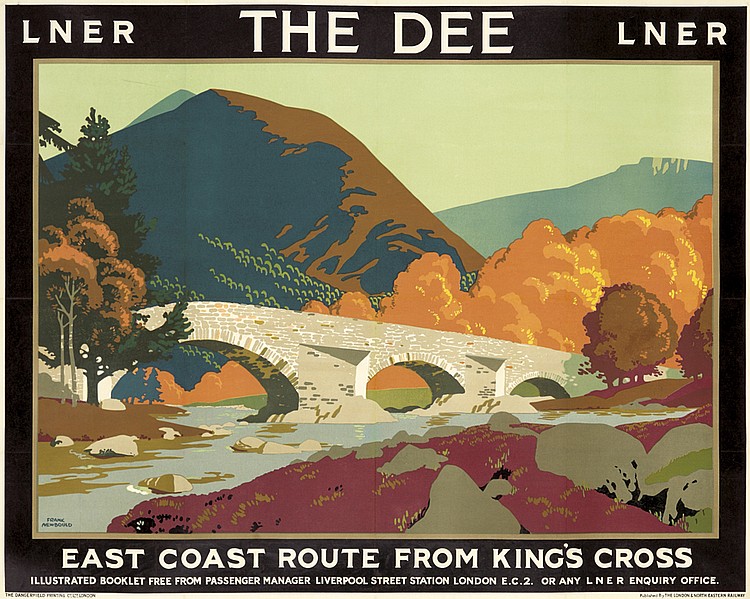 LNER The Dee, East Coast Route from King’s Cross, bridge