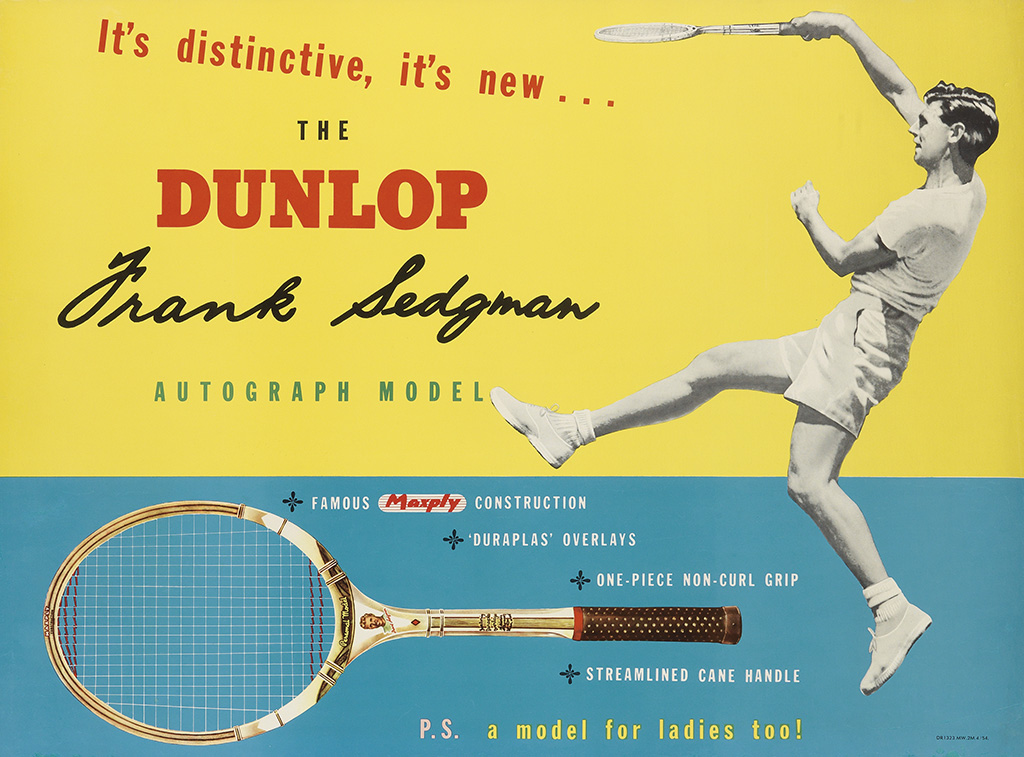 The Dunlop Frank Sedgman, tennis player