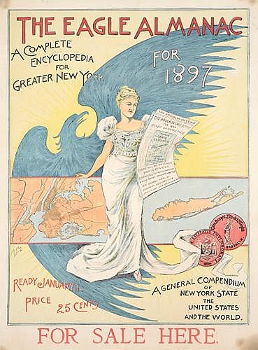 The Eagle Almanac For Sale Here, woman in white