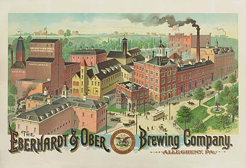 The Eberhardt and Ober Brewing Company, factories
