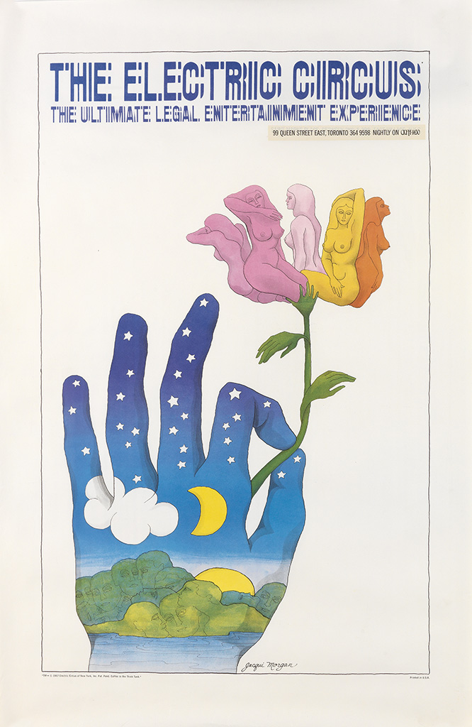 The Electric Circus, The Ultimate Legal Entertainment Experience, hand