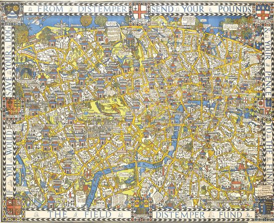 From Distemper Send Your Pounds, map