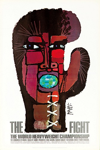 The Fight The World Heavyweight Championship, boxing glove