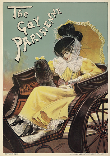 The Gay Parisienne, woman in yellow