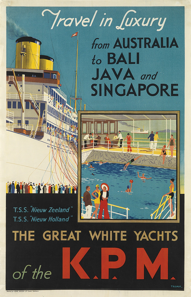 The Great White Yachts of the KPM, white poster