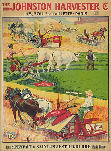 The Johnston Harvester Co, plow