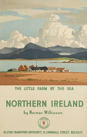 Northern Ireland by Norman Wilkinson, mountain