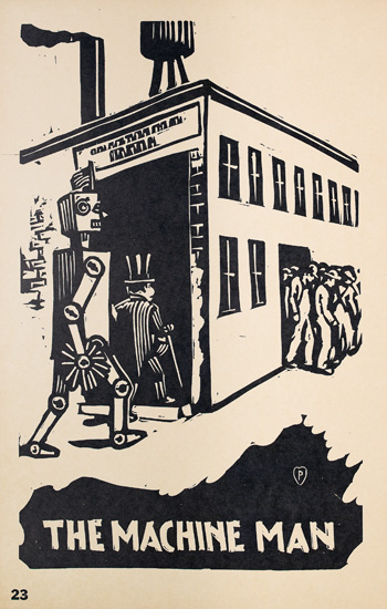 The Machine Man, robots