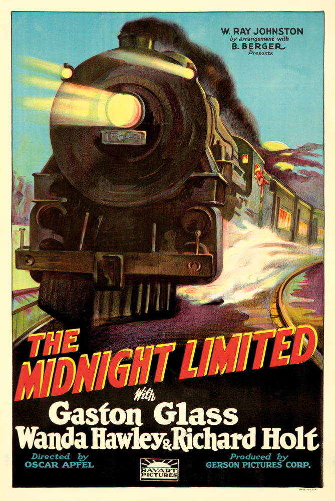 The Midnight Limited, black train