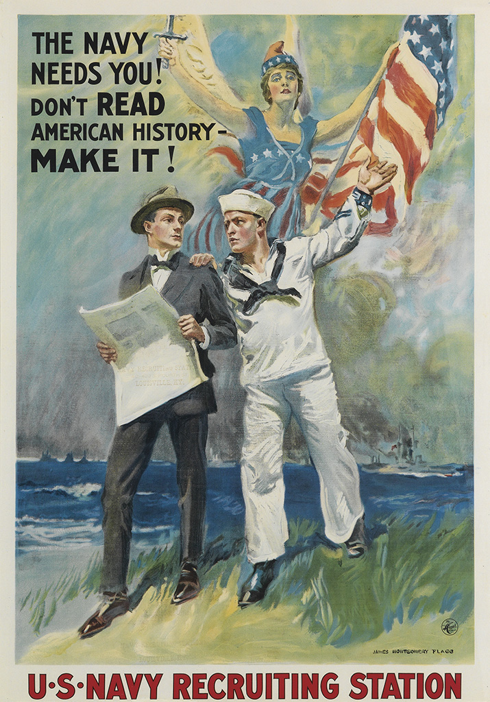 US Navy Recruiting Station, sailors