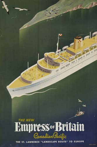 The New Empress of Britain, ships, Canadian Pacific