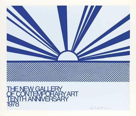 The New Gallery, setting sun