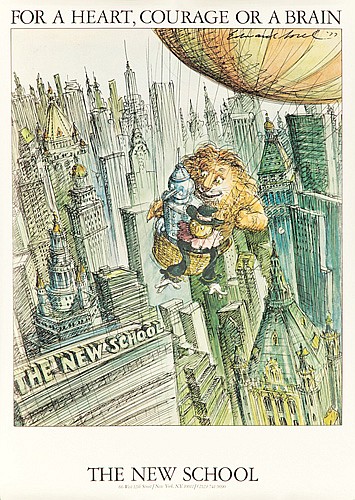 The New School, For A Heart, Courage, or a Brain, hot air balloon