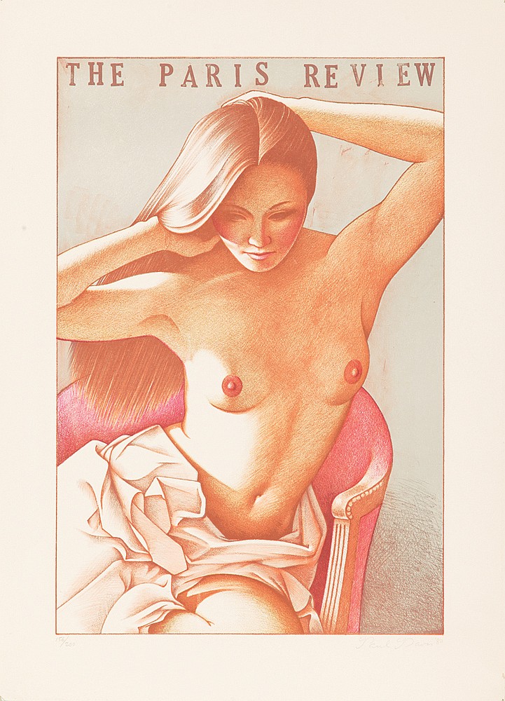 The Paris Review, nude woman