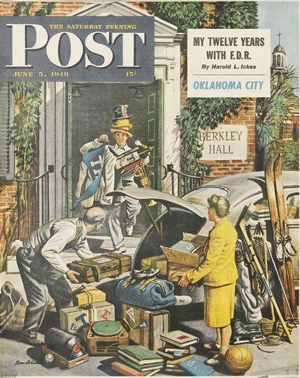 The Saturday Evening Post, My Twelve Years, load car
