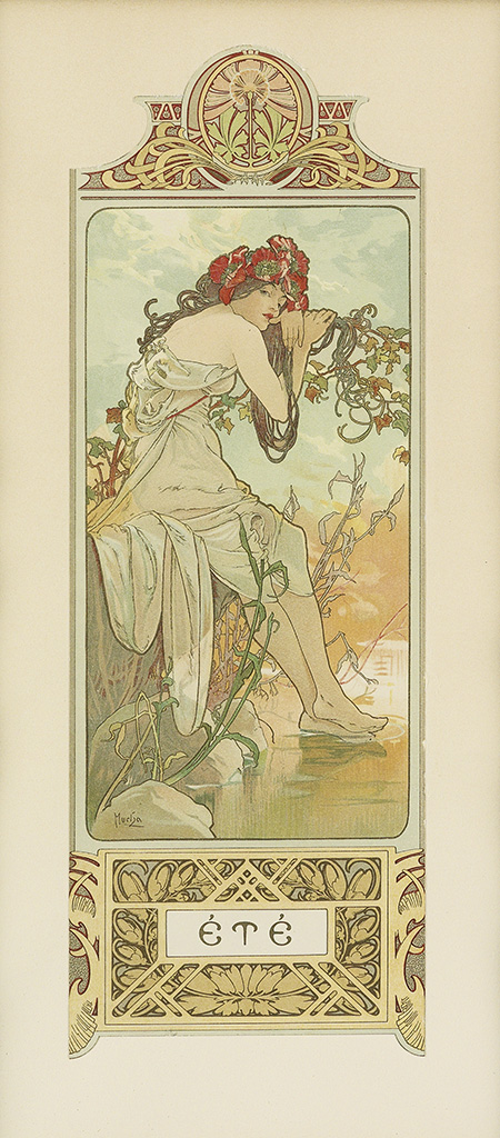 Ete, woman in white puts her feet in water