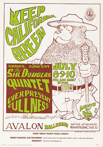 Keep California Green, bear