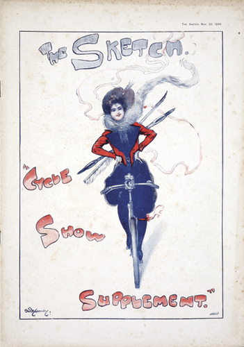 The Sketch Cycle Show Supplement, woman in blue