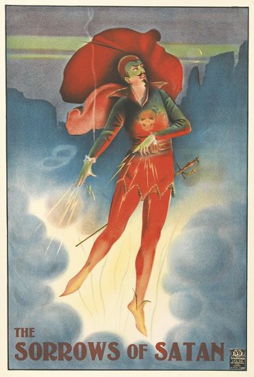 The Sorrows of Satan, Satan in red