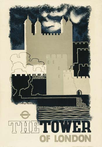 The Tower of London, stone buildings