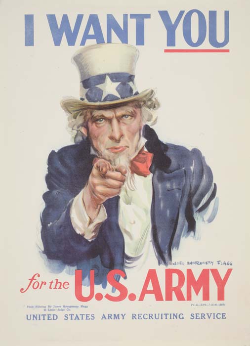 I Want You for the U.S. Army, Uncle Sam
