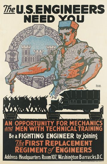 The U.S. Engineers Need You, worker