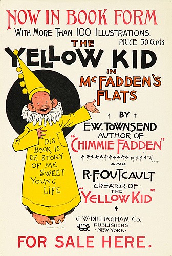 The Yellow Kid in Mc Fadden’s Flats, little boy in yellow