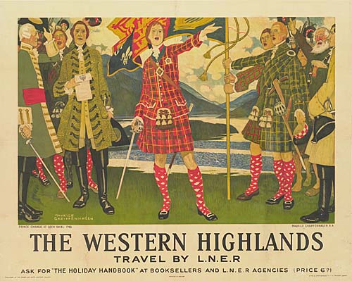 The Western Highlands, Travel by LNER, kilts