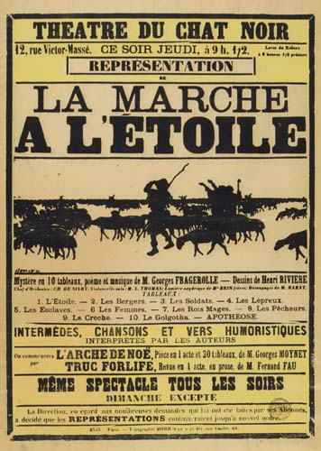 Theatre du Chat Noir, La Marche a L’Etoile
