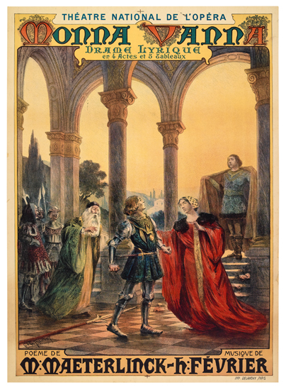 Monna Vanna, woman in red