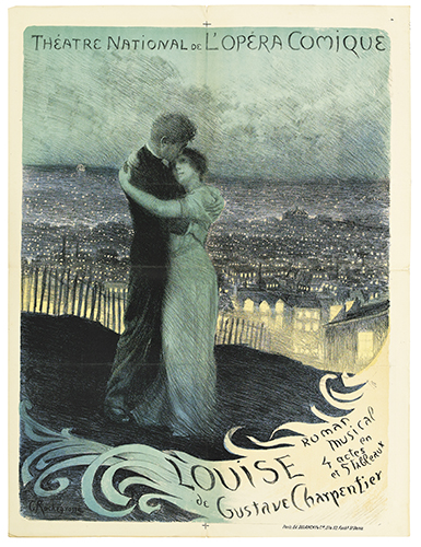 Theatre National de L’Opera Comique, couple dancing, Louise