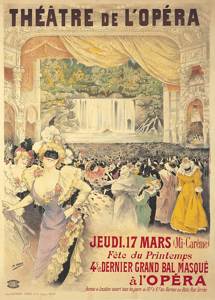 Theatre de L’Opera Fete du Printemps, woman in yellow