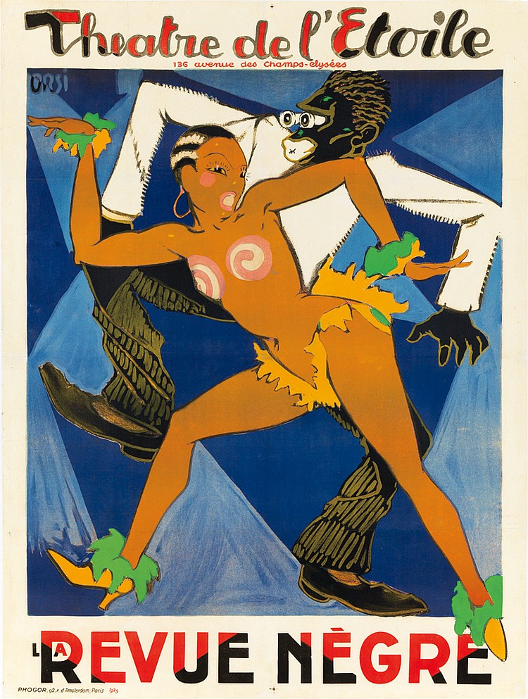 Theatre del Etoile, dancing woman and man