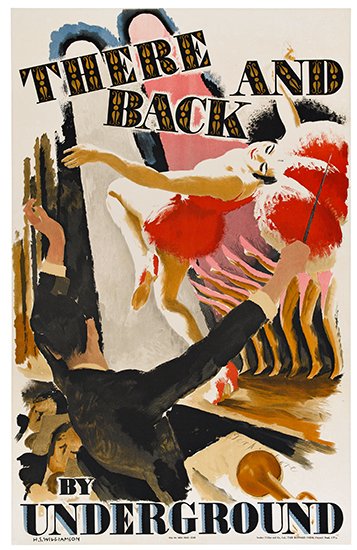 There and Back, By Underground, dancer in red