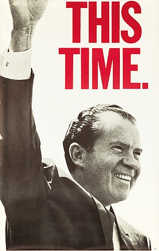 This Time. Richard Nixon portrait