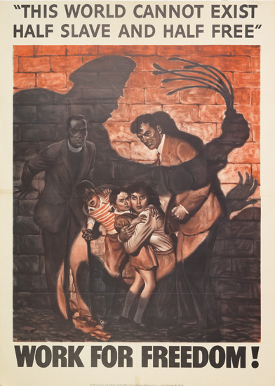 This World Cannot Exist Half Slave and Half Free, shadows